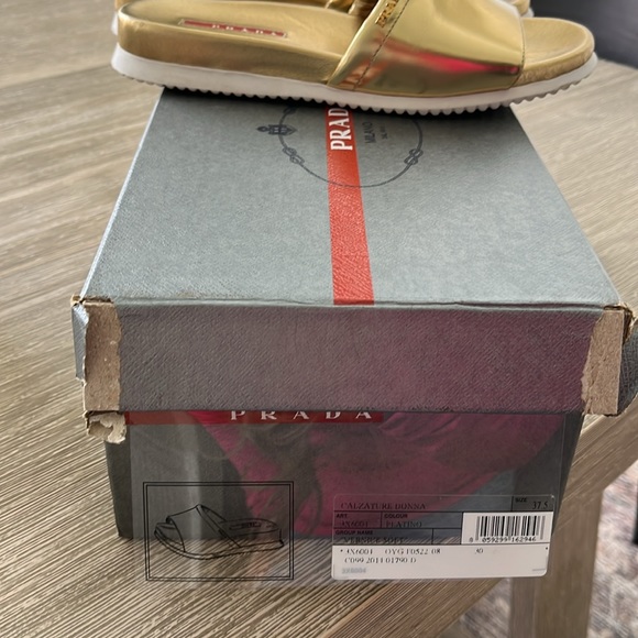 parada matallic single band sandal/slipper - Picture 5 of 6